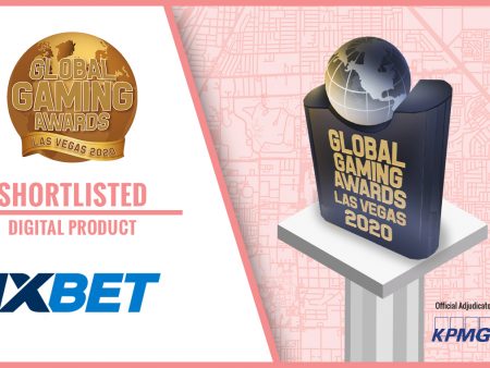 1xBet nominated at prestigious Global Gaming Awards